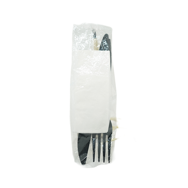 SET CUBIERTOS NG TENEDOR+CUCHILLO+SERVILLETA+SAL