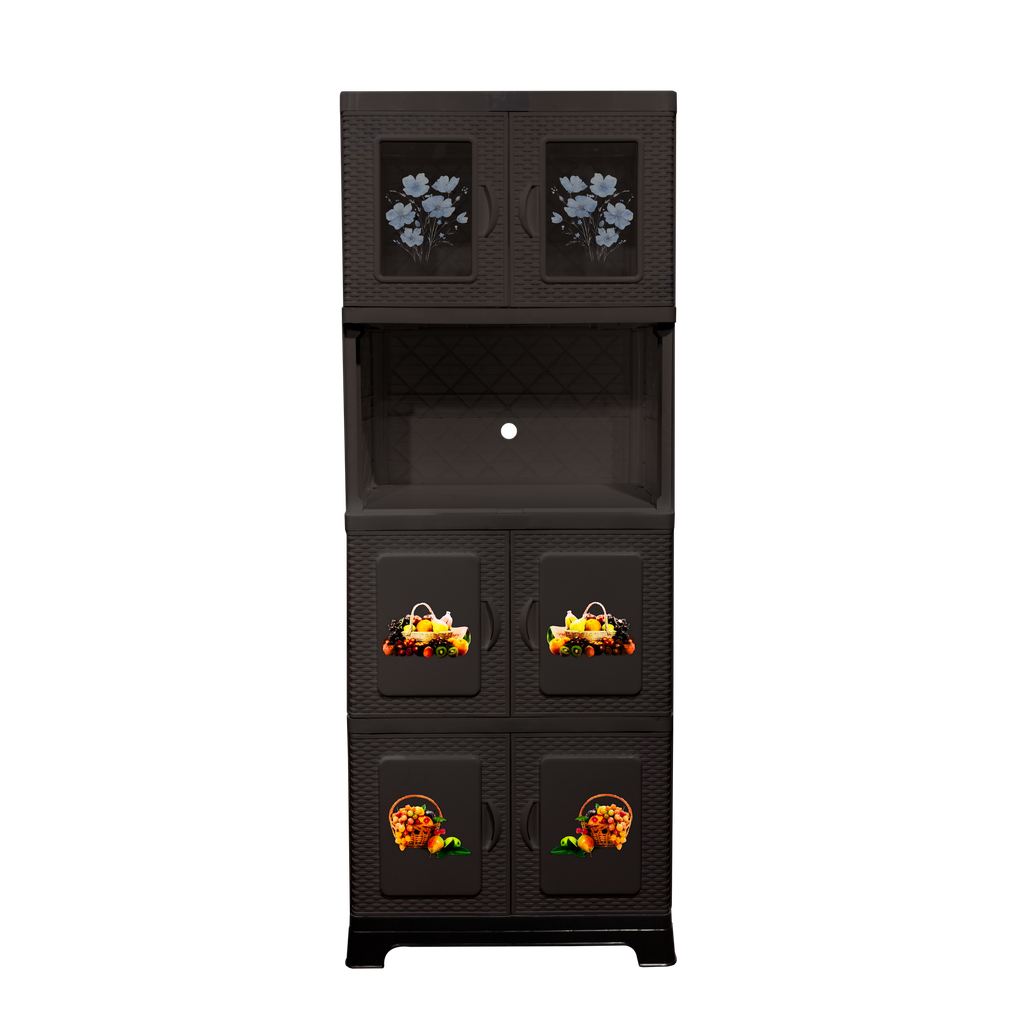CHINERO PLAS TERESITA RATAN 4 NIV C/2 PTAS VID 160X60.5X40 CM DECO CF SANCHIA