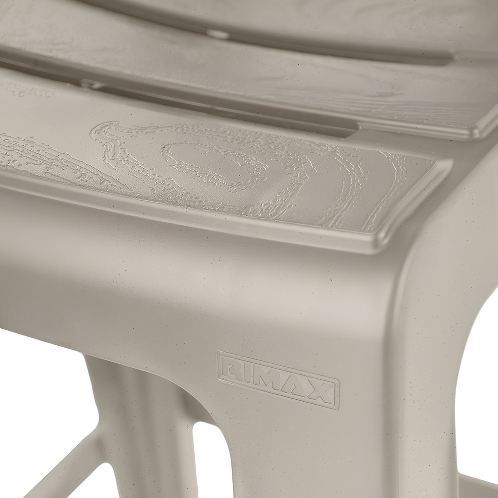 BUTACO/SILLA ALTA PLAS BARU 87.2x52.5x65 CM CEMENTO RIMAX 14704-XP