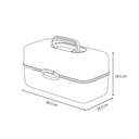 CAJA ORGANIZADORA PLAS VANITY STAR VD MUSGO C/VD SALVIA RIMAX 14735-XP