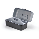CAJA ORGANIZADORA PLAS VANITY STAR NG C/GRIS METAL RIMAX 14734-XP