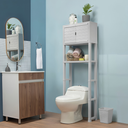 ESTANTE ORGANIZADOR PLAS P/BAÑO C/2 PUERTAS GRIS HIELO RIMAX 12978-XP