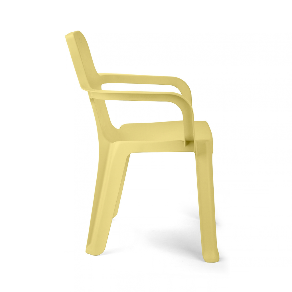 SILLA PLAS INFANTIL KINDER C/B AMARILLO BABY RIMAX 14608-XP