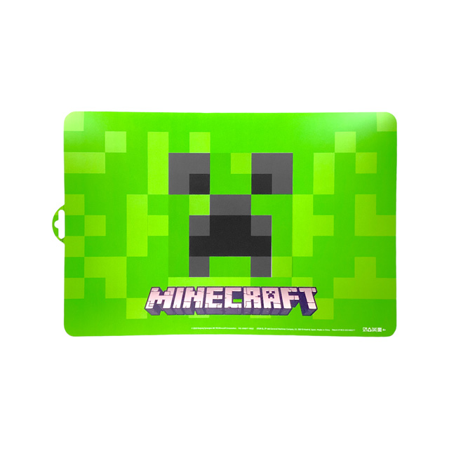 INDIVIDUAL PLAS 43X28 CM RECT VD/NG MINECRAFT MAYS 744-40419
