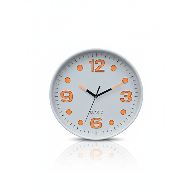RELOJ PARED PLAS 12" RED VD/ANAR TIMES TOWER 602-05698