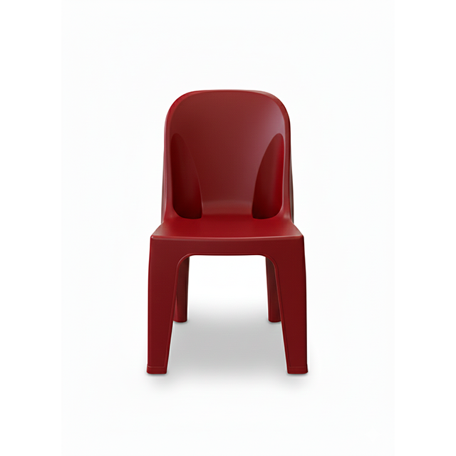 SILLA PLAS S/B C/AGUJEROS FRESCA 81X46 CM CAP/330 LB VINO SANCHIA