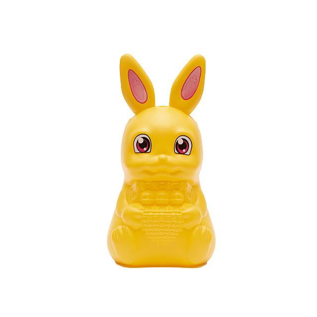 ALCANCIA PLAS CONEJO/PIKACHU SENTADO MED 21.2 CM PLASTIKITO SP208