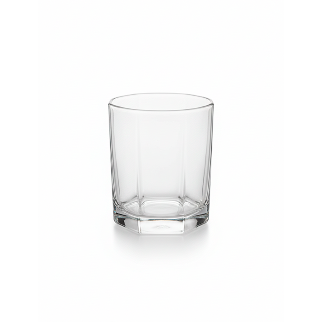 DOCENA VASO VID OCTAGONAL CORTO 163 ML Y1001-3