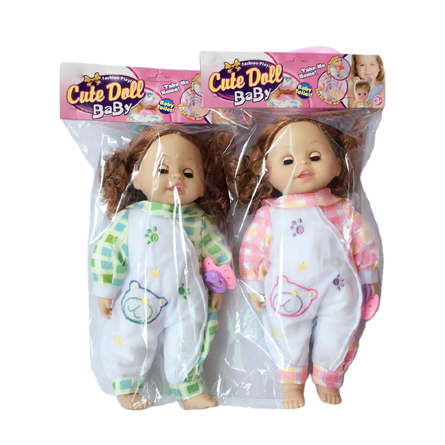 MUÑECA DORMILONA C/SONIDO C/CHUPETE 32 CM BOL DLM1-32