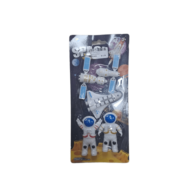 SET ESPACIAL C/2 ASTRONAUTAS 5 UN BLIS CASAMAS 1553
