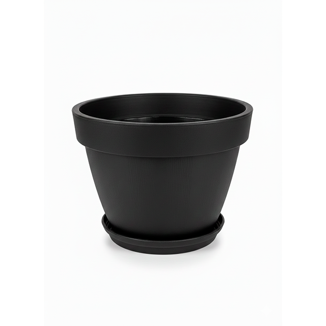 MACETA PLAS DOBLE 28.5 CM #2 NG MEGA
