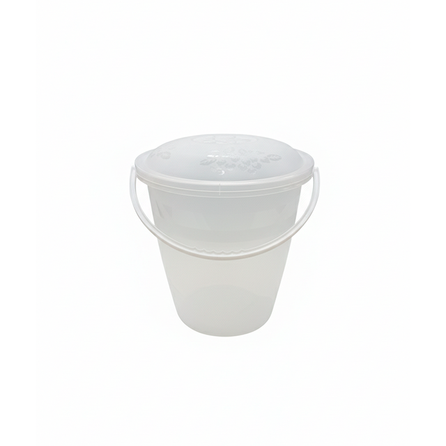 CUBETA PLAS 5 LT TRANS C/T COL ASA PLASTIKITO IN214