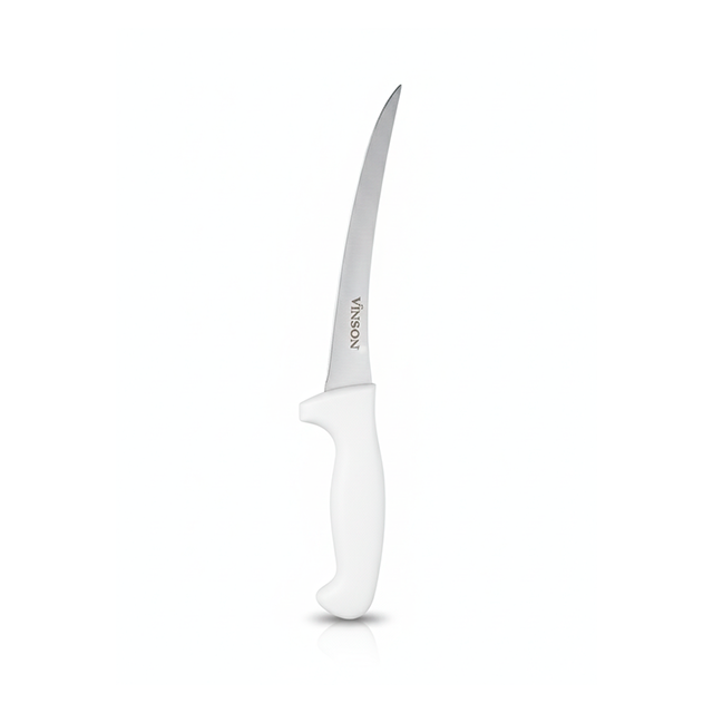 CUCHILLO DESHUEZO 6" CURVO MANGO ERGONOMICO VINSON CUDEC-6
