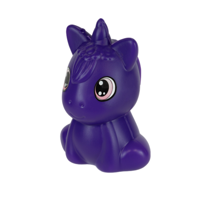 DOCENA ALCANCIA PLAS UNICORNIO TRENZA 20.5 CM PLASTIKITO SP242