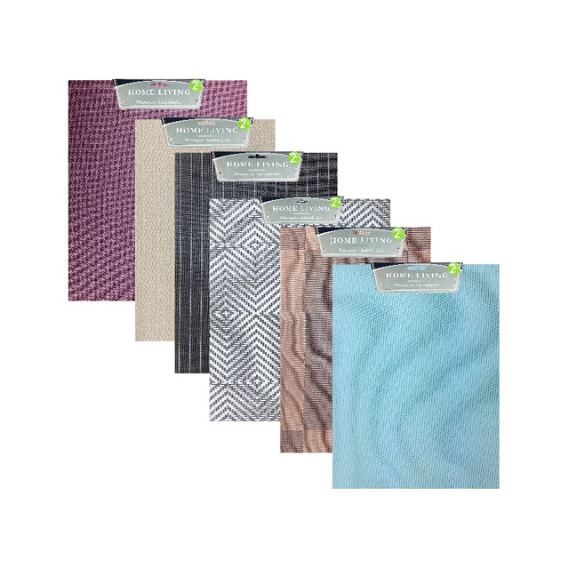 SET 2 PZ INDIVIDUAL 30X42 CM RECT COL SURT 731-1407511