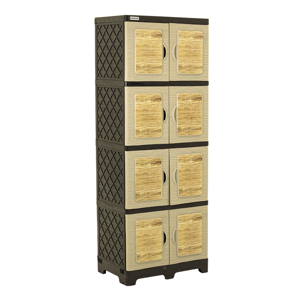 GAVETERO PLAS TERESITA ONDAS 4 NIV DECO MAD OSC/CLA SANCHIA 1422604