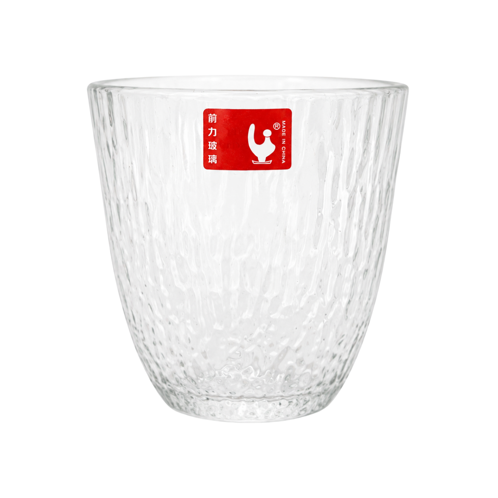 VASO VID 11 OZ CORTO CONICO TEXTURA RAYADA GIGI Y6008