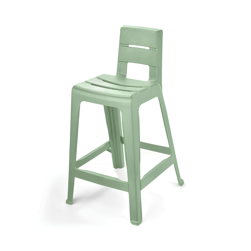 BUTACO/SILLA ALTA PLAS BARU 87.2x52.5x65 CM VD SALVIA RIMAX 14084-XP