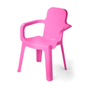 SILLA PLAS INFANTIL KINDER C/B ROSADO RIMAX 14610-XP