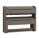 PORTA PAPEL TOALLA TRIPLE PLAS 28.3x9x36.2 CM MOCCA RIMAX 10780-XP