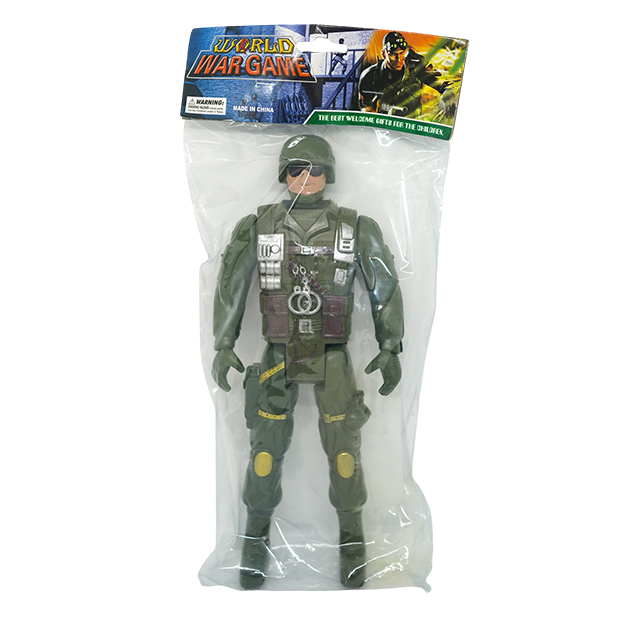 DOCENA MUÑECO POLICIA PLAS 28 CM BOL 841/498