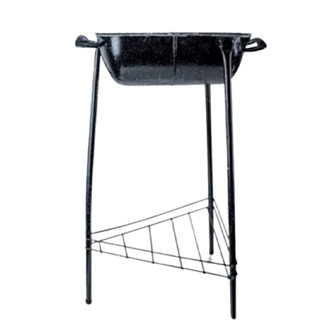 BARBACOA METAL GDE C/PARRILLA ARTESANAL