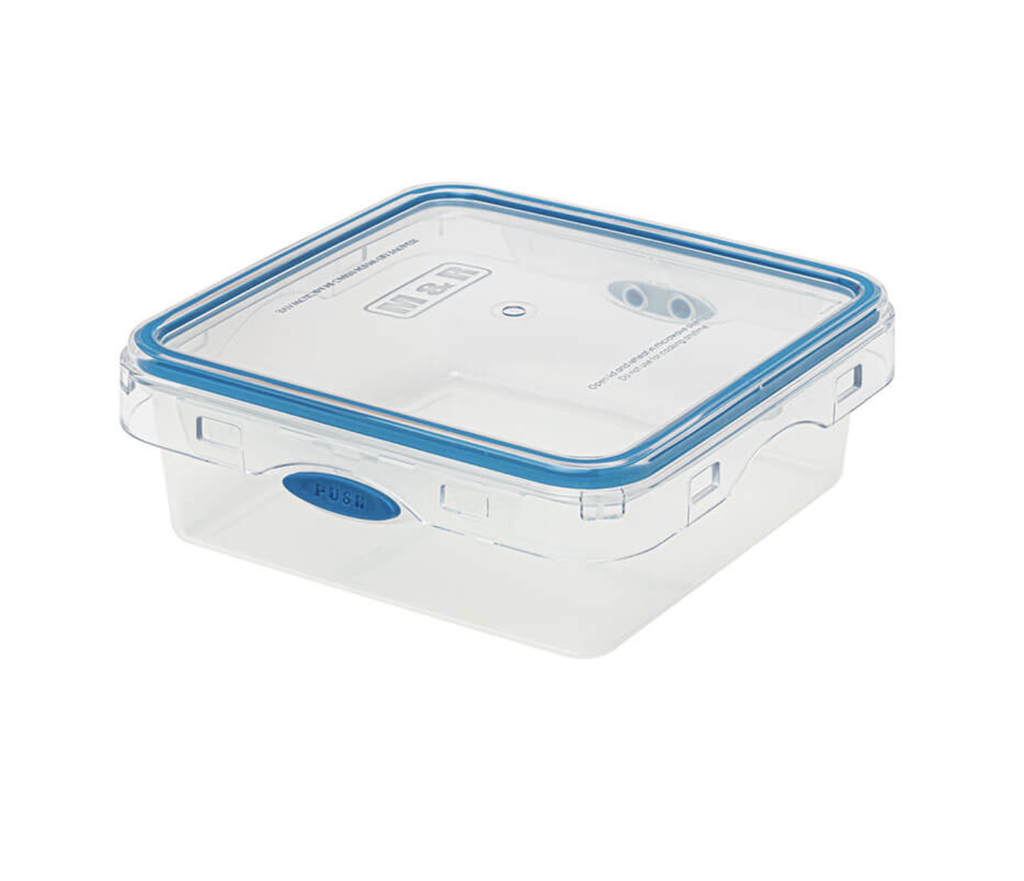 CAJA/PUSH&PUSH CUAD PLAS 850 ML C/T MYR 2215