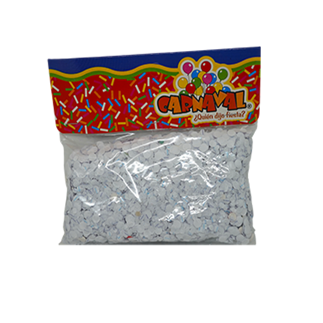 CONFETI BLANCO BOL CARNAVAL
