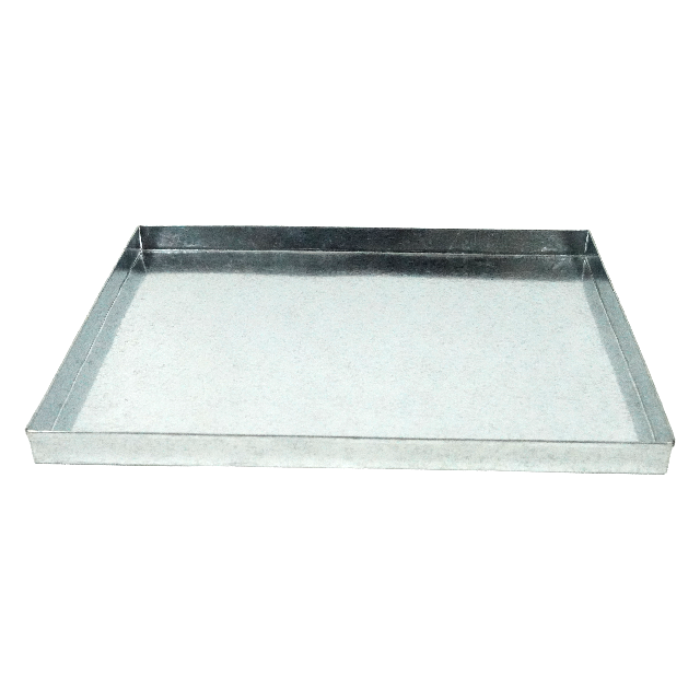 LATA GALV SEMITA PACHA 39X30X2 CM ARTESANAL