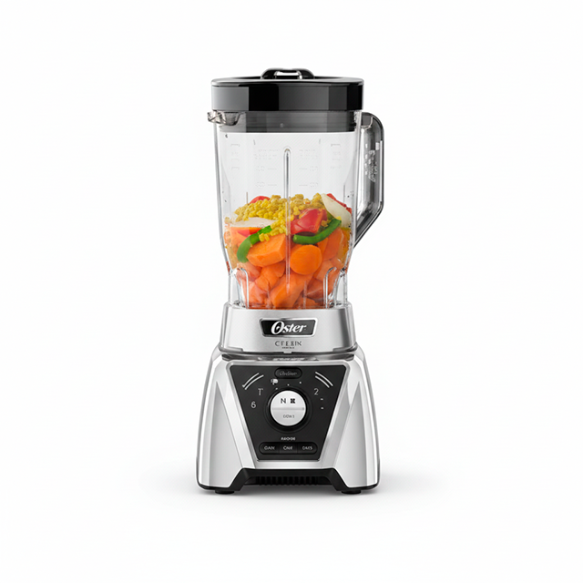 LICUADORA EXPERT 3 VEL REV V/VID 2 CAB FUERZA+VASO TRITAN OSTER BLST3B-CPG-013