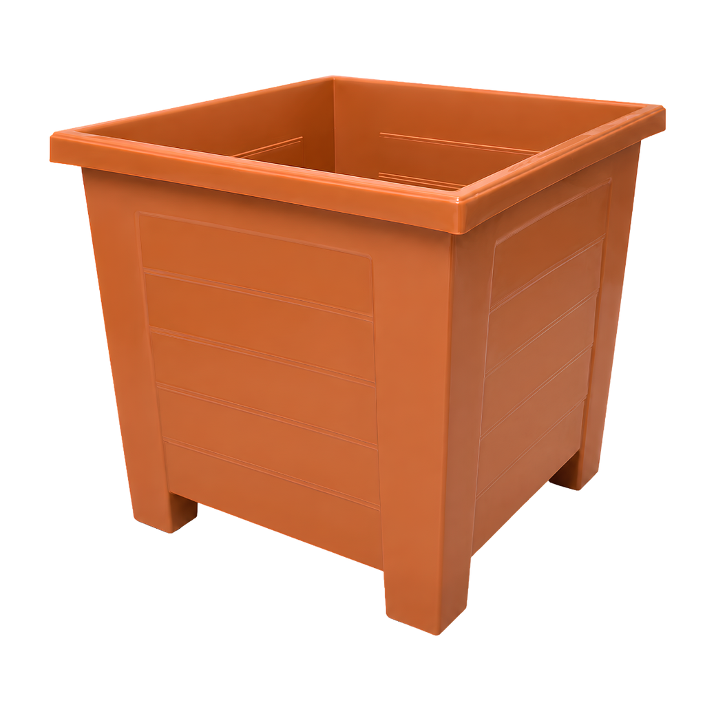 MACETA PLAS 15" CUAD 0139 SPARTA 10000