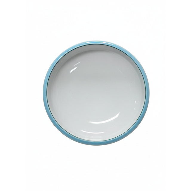 PLATO MELA 9.5" RED SEMI HONDO ORI/GRUESA BL V.COCOA V6804-9.5