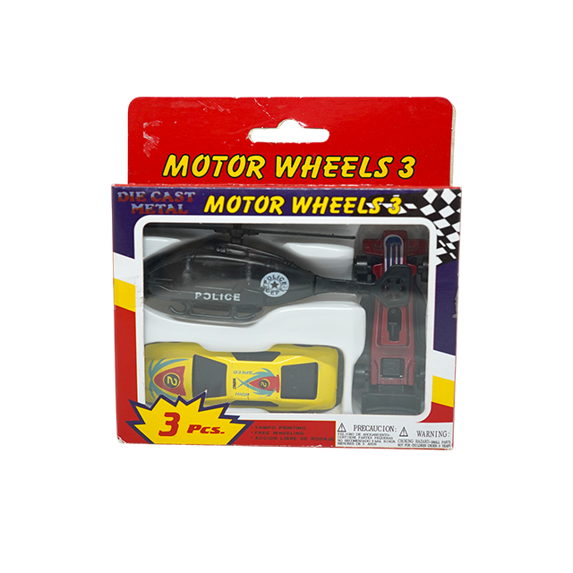 SET HELICOPTER/CARROS 3PZ CAJ SP22043