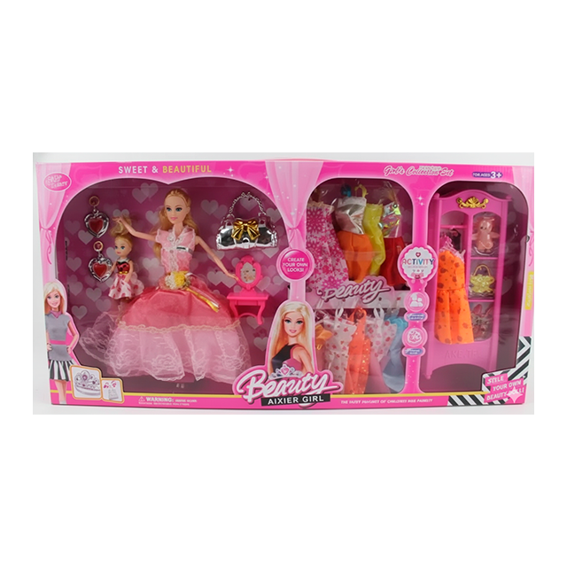 SET MUÑECA CAJA C/ACCESORIOS CB 0418 OM380