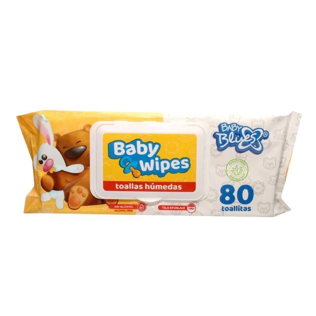 TOBEBE / CUIDADO E HIGIENEA HUMEDA 80 UNI BABY BLUES WI0820-002