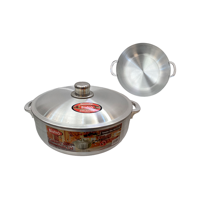 PAILA ALUM 30X11 CM C/T PLAT BISTRO MAYS 713-TYPS30