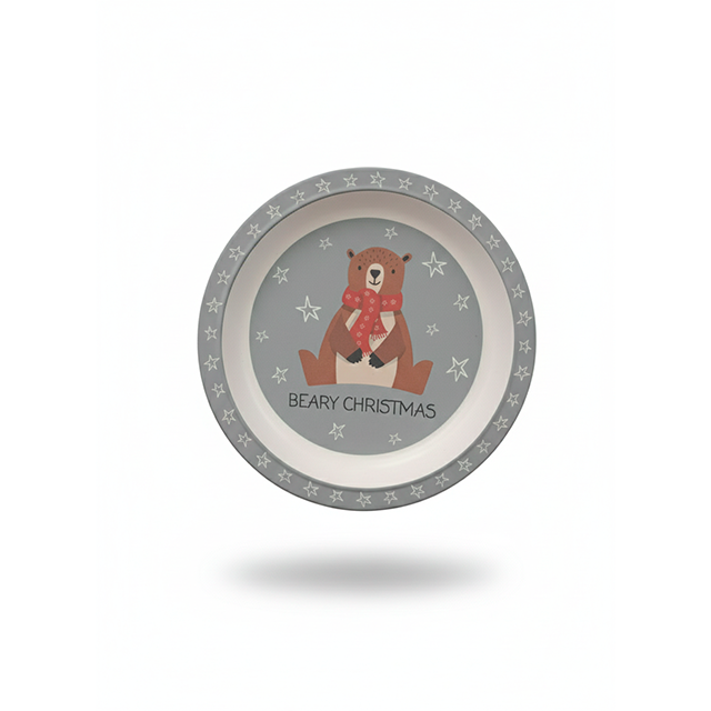 PLATO MELA 8.25" RED HONDO C/ORI DECO INFAN SURT MATE GIGI