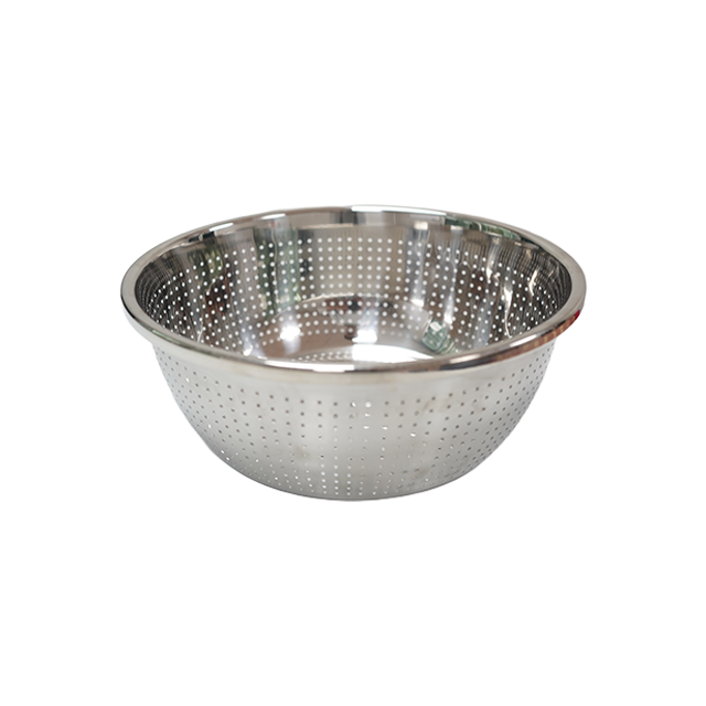 HUACAL COLADOR METAL 34 CM ORI/VOLTEADA SS-SGP34/SGD34