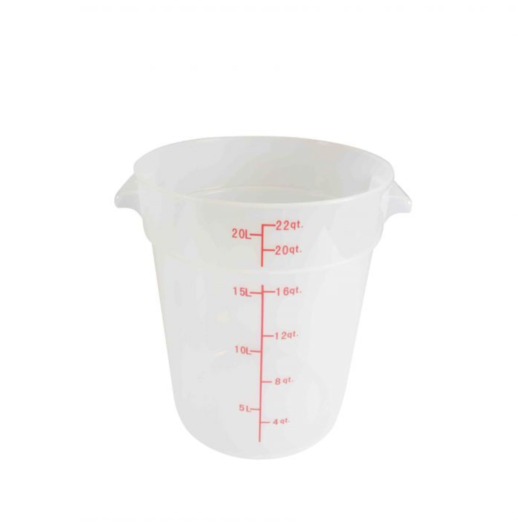 DEPOSITO PLAS 22 QT RED THUNDER PLRFT322TL
