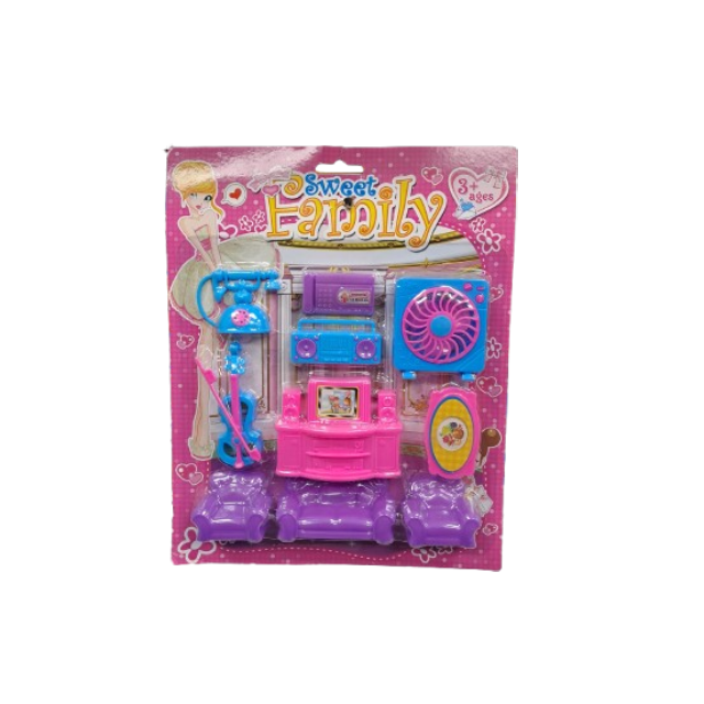 SET MUEBLES P/CASA 10 PZ BLIS SWEET FAMILY CJ-4137771