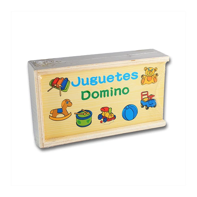 DOMINO MAD INFANTIL CAJA 6X3.5" DECO SURT LUDICO GIGI