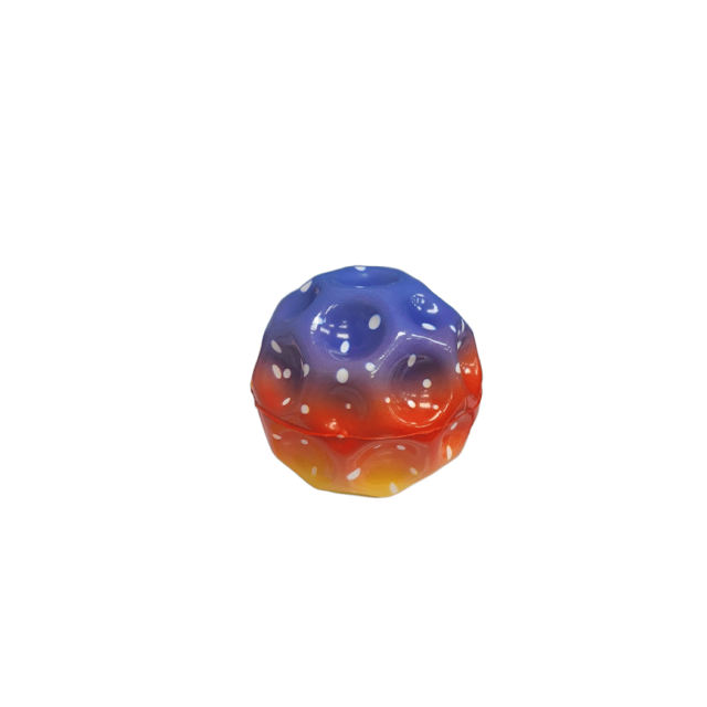 PELOTA HULE C/AGUJEROS MULTICOLOR GIGI
