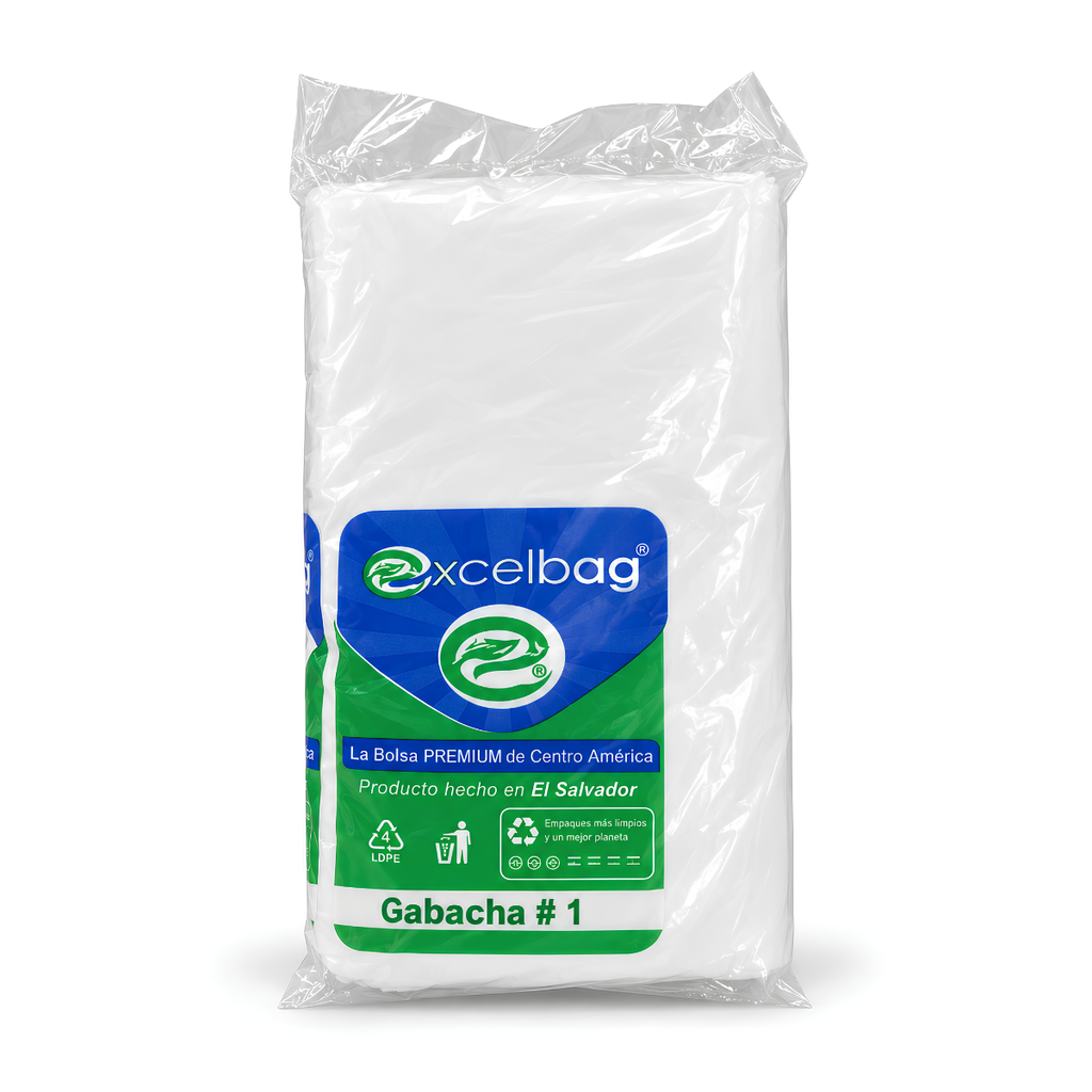 BOLSA GAB #1 BLANCA 100 PZ