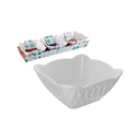 ENSALADERA 3 PZ 145 ML PORCELANA LIFE ART 705-05739
