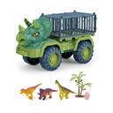 CAMION DINOSAURIO JAULA C/ACCES VD 41X17X21 CM CAJ 45300/236089