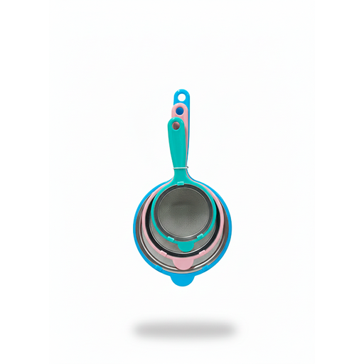 [15014196] SET 3 PZ COLADOR ACER/PLAS 8/9/10 CM COLORES  723-39059