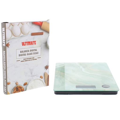 [15014227] BASCULA/PESA DIGITAL P/COCINA VID 20X15CM ULTIMATE 739-04097