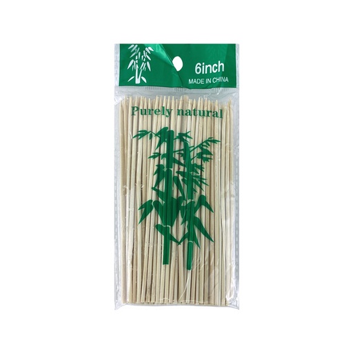 [15014235] PALILLOS P/PINCHO MAD 6" APROX BOL BISTRO 741-39622