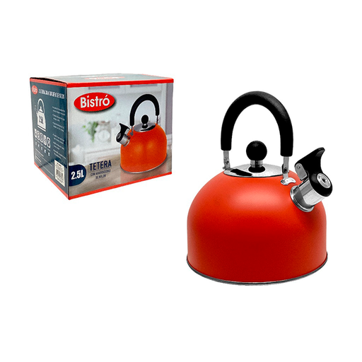 [15014264] TETERA ACERO LISO 2.5 LT ANARAN/PLAT BISTRO 713-04627