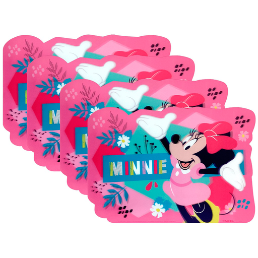 [15014317] INDIVIDUAL PLAS 44.5X30 CM C/DISEÑO MINNIE DISNEY MAYS 744-74421